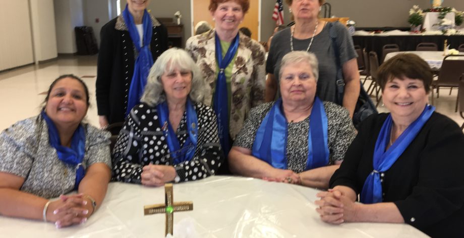 SPDCCW Board Members attended Past Diocesan Council President Claire Schroeder Funeral.